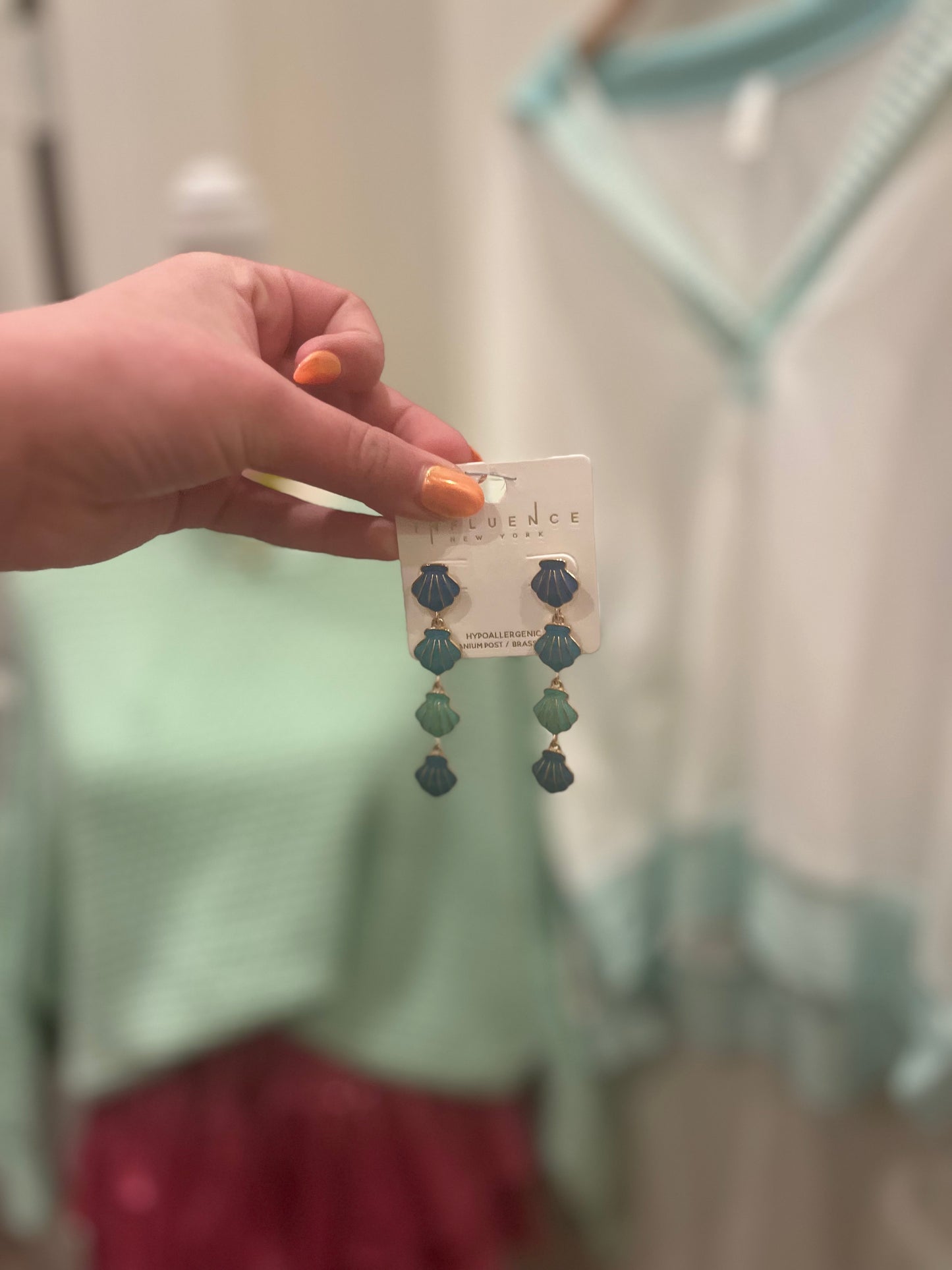 Mermaid Dangle Earrings