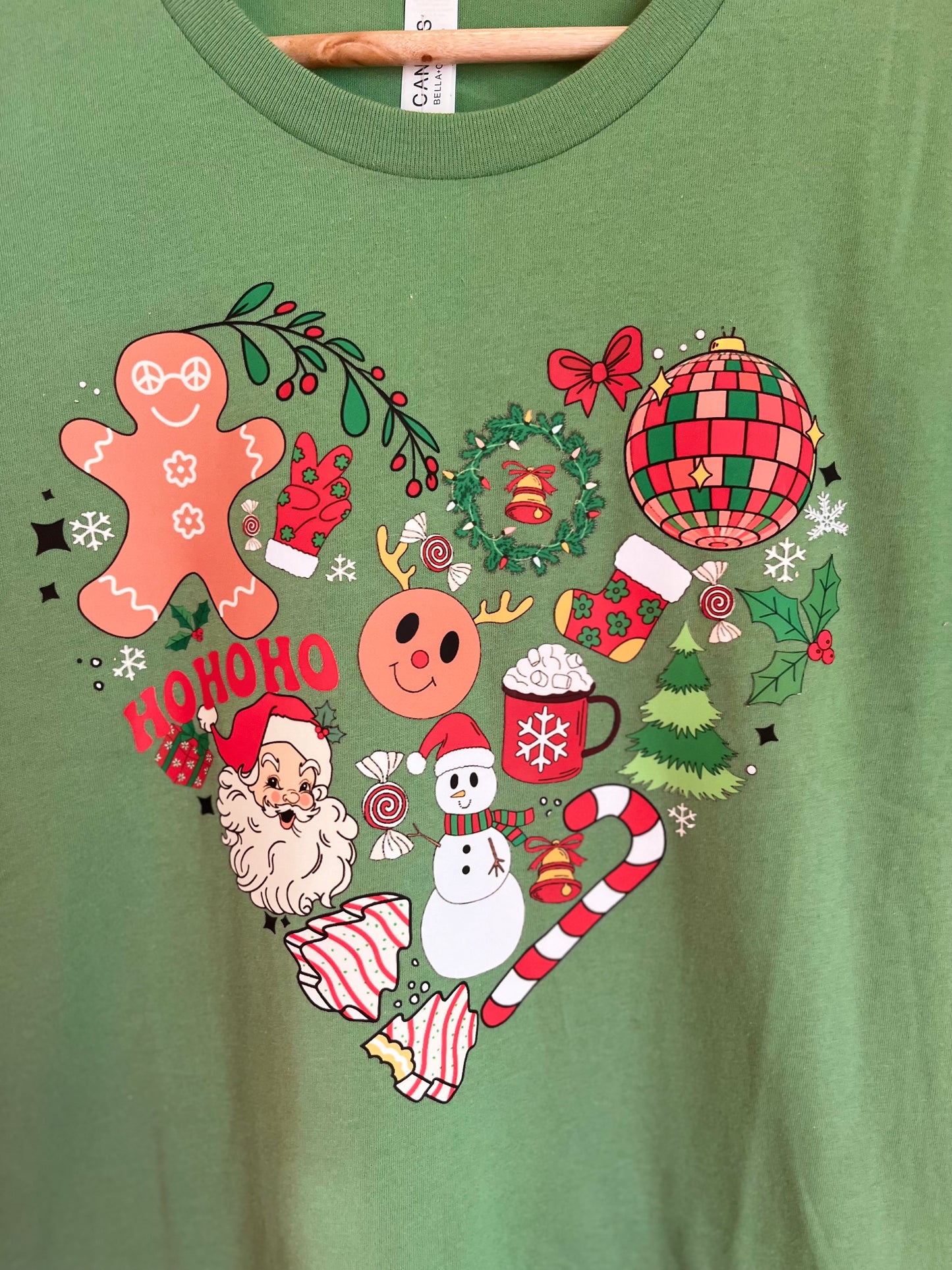 Christmas Heart Tee
