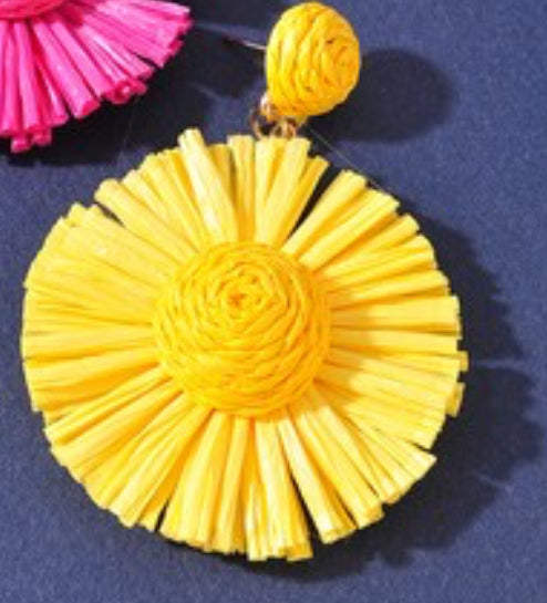 Sun Flower Earrings