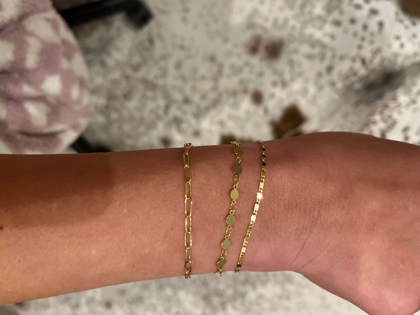 Gold Bracelet Set