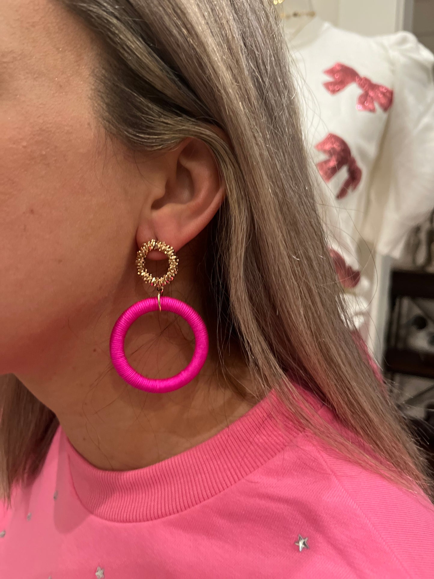 Pinky Earrings